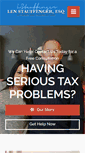 Mobile Screenshot of fixtaxproblemsnow.com